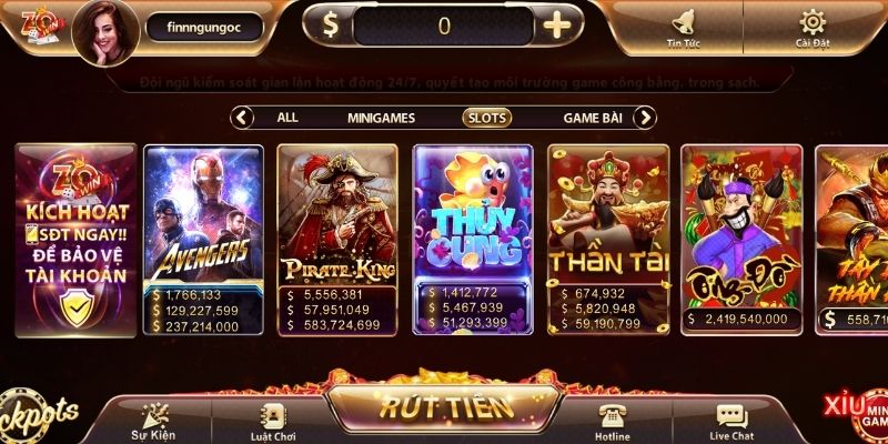 Về ZOWIN - Thiên Đường Game Bài Đổi Thưởng Đỉnh Nhất 2024 6 Game slot, nổ hũ hấp dẫn trúng hàng tỷ dồng